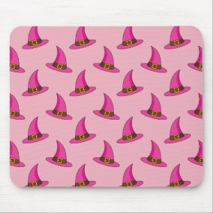 Mousepad Chapéu de Bruxa Rosa