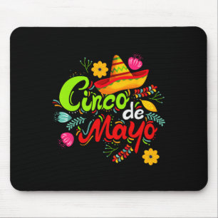 Mousepad Chapéu de Cinco De Mayo Festa Mexicana do Festival