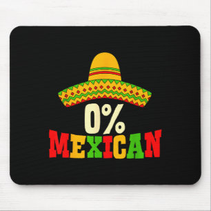 Mousepad Chapéu de festa cinco de mayo mexicano 0% engraçad