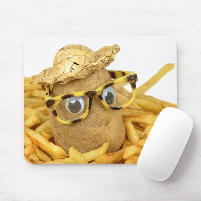 Mousepad Chapéu De Palha Na Batata (Com mouse)