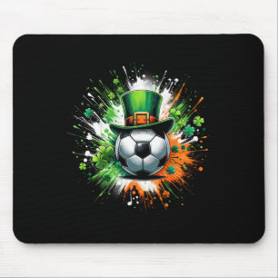 Mousepad Chapéu Duende da Bola Irlandês Trevo de São Patríc
