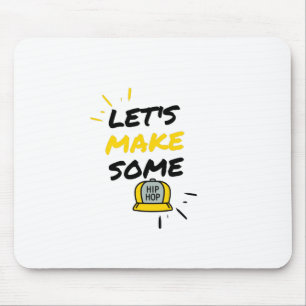 Mousepad chapéu hip hop