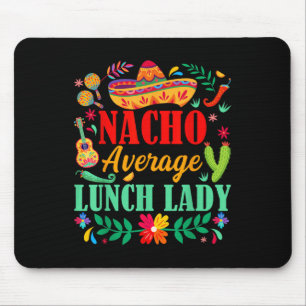 Mousepad Chapéu Sombrero Senhora Almoço Não Média Cinco De