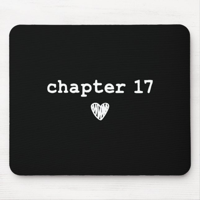 Mousepad Chapter 17 _ Book Lovers Readers &amp; Aus 17th Bi (Frente)