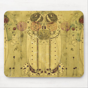 Mousepad Charles Rennie Mackintosh - The Wassail