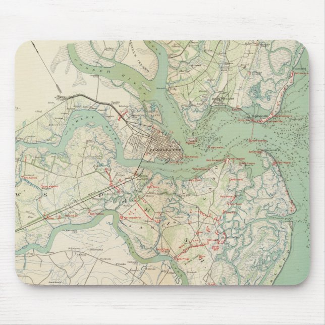 Mousepad Charleston, defesas (Frente)