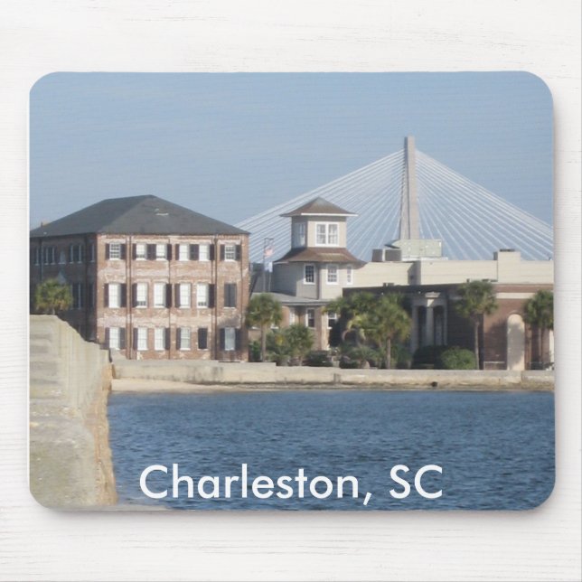 Mousepad Charleston, tapete do rato do SC (Frente)