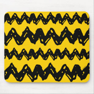 Mousepad Charlie Brown Zig Zag Pattern