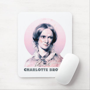 Mousepad Charlotte Bronte Pink Richmond - Retrato de Pintur