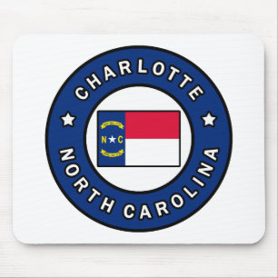 Mousepad Charlotte Carolina do Norte