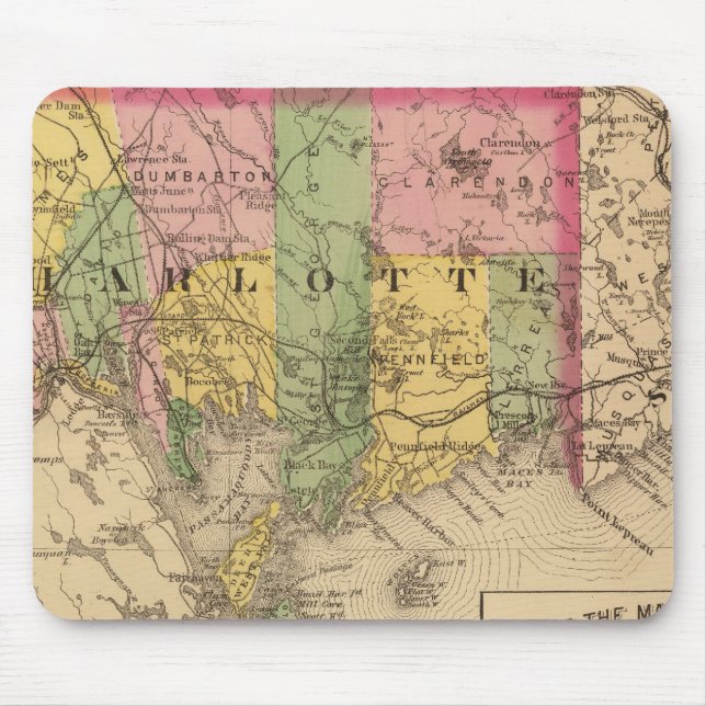 Mousepad Charlotte Co, NB (Frente)