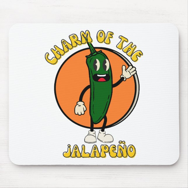 Mousepad Charme do Jalapeño (Frente)