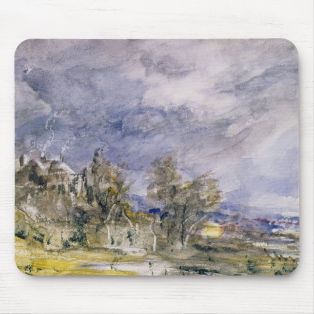 Mousepad Charneca de John Constable | Hampstead de Wa bom (Frente)