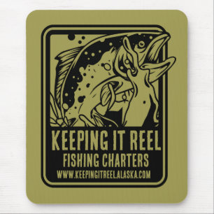 Mousepad Charters De Pesca E Acessórios De Clube
