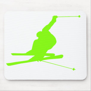 Mousepad Chartreuse, Neve Verde Neon