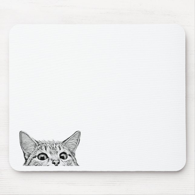 Mousepad chat caché (Frente)