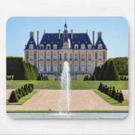 Mousepad Chateau and parc de Sceaux in summer - France
