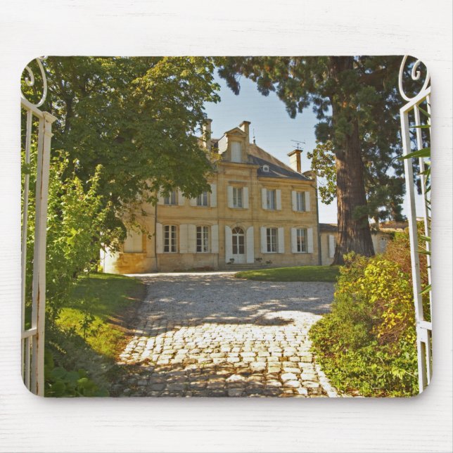 Mousepad Chateau Cos Labory, em Rua de Santo Estephe, seca (Frente)