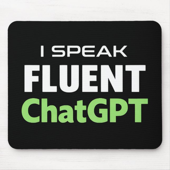 Mousepad ChatGPT Engraçado (Frente)