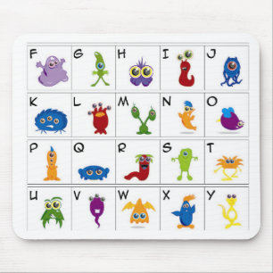 Mousepad Chave de código - monstro