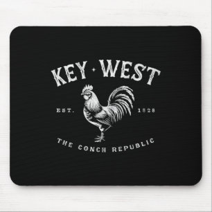 Mousepad Chave Engraçada Galinha do Rooster Ocidental Suspe