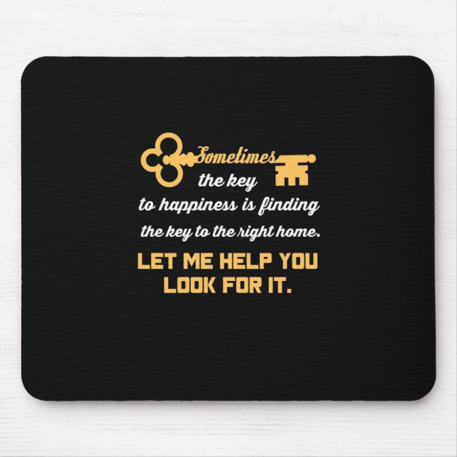 Mousepad Chave Para Sua Nova Casa (Frente)