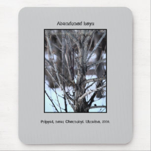 Mousepad Chaves abandonadas, Chernobyl.