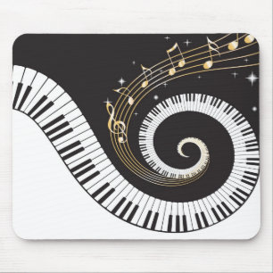 Mousepad Chaves de roda do piano