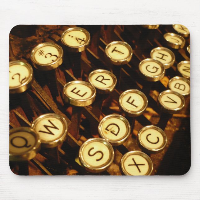 Mousepad Chaves em um tipo escritor (Frente)