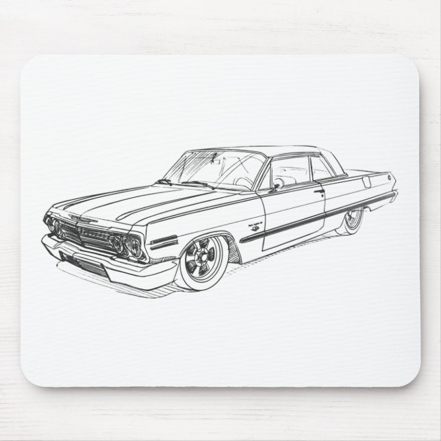 Mousepad Che Impala 1963 (Frente)