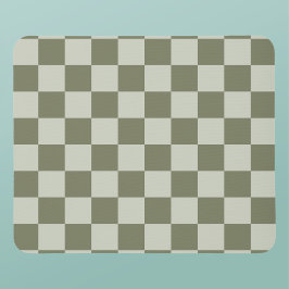 Mousepad Checkerboard verde de sábado