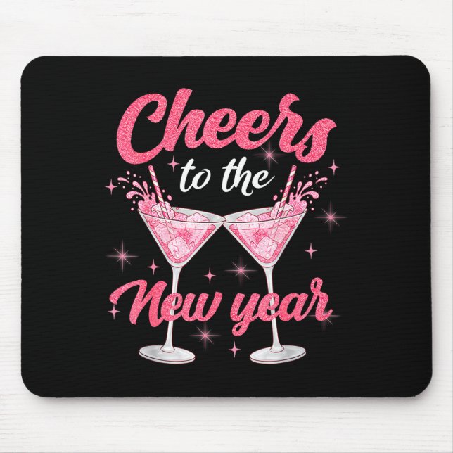 Mousepad Cheer To The New Year Happy New Year 2026 Countdow (Frente)