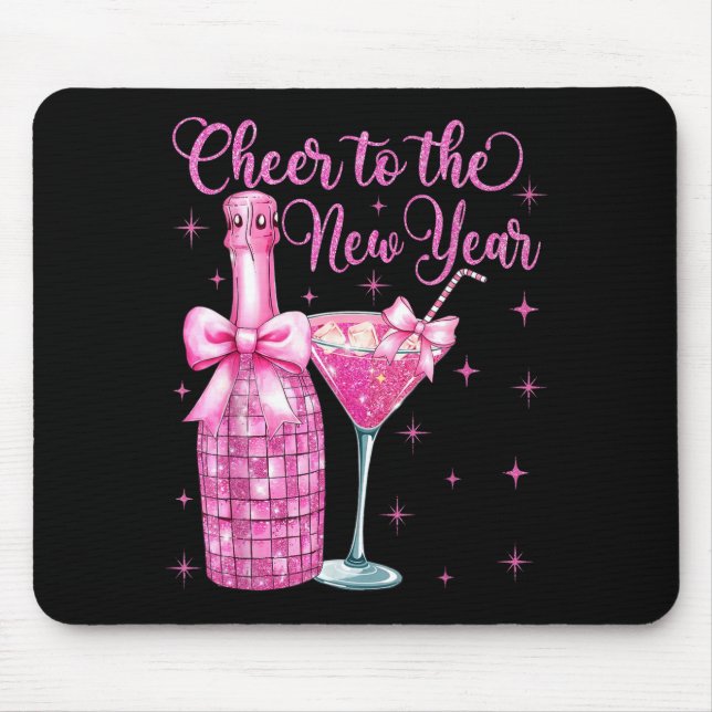 Mousepad Cheer To The New Year Happy New Year 2026 Party  (Frente)