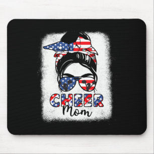 Mousepad Cheerleader 4 de julho Saúde Mãe Americana Bandeir