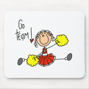 Mousepad Cheerleader vermelho