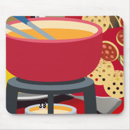 Mousepad Cheese Fondue