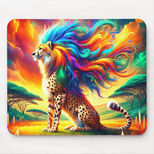 Mousepad Cheetah Art (Frente)