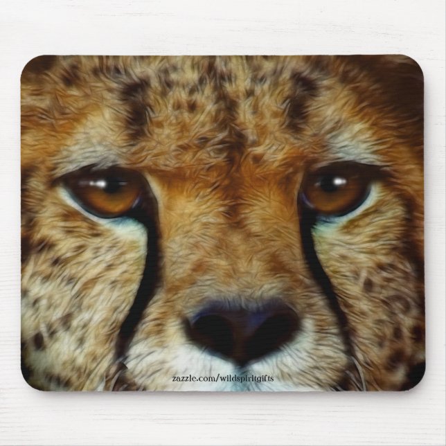 Mousepad CHEETAH FACE Mousemat (Frente)