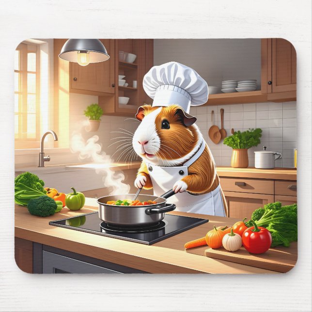 Mousepad Chef de Suíno-guinchado (Frente)