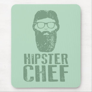 Mousepad Chef hipster