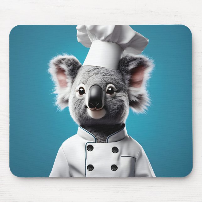 Mousepad Chef Koala (Frente)