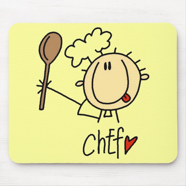 Mousepad Chef Masculino (Frente)