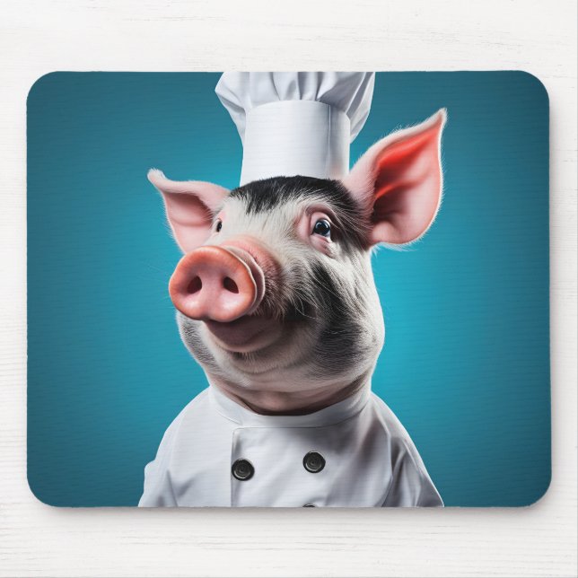 Mousepad Chef Pig (Frente)