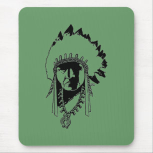 Mousepad Chefe de Mouse Indiano