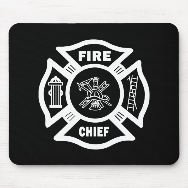 Mousepad Chefe dos bombeiros (Frente)