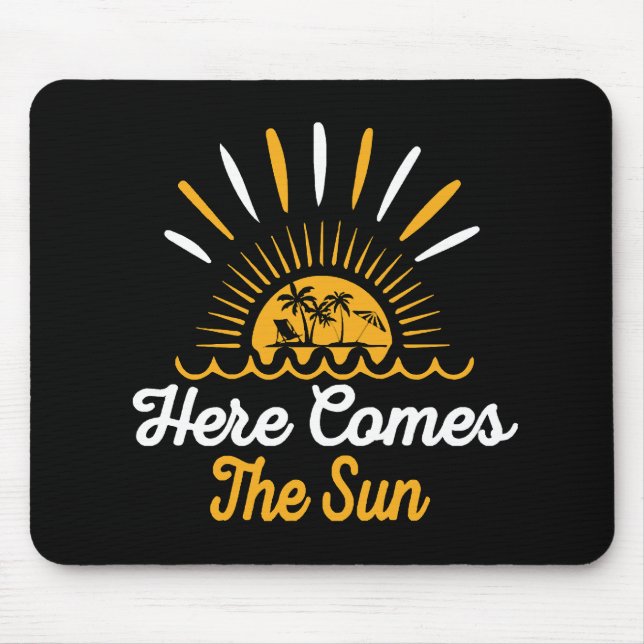 Mousepad Chega o Sol (Frente)