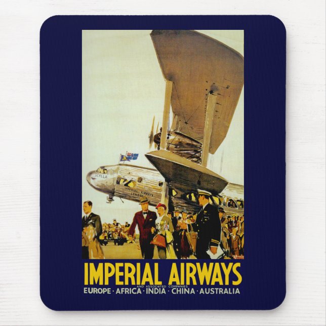 Mousepad Chegada da Imperial Airways (Frente)