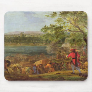 Mousepad Chegada de Pontoneers para cruzar-se do