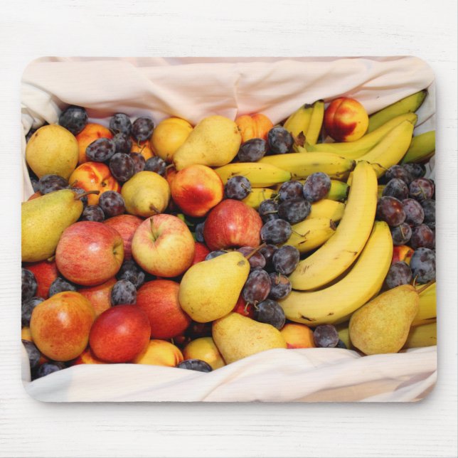 Mousepad Cheio De Cesto De Frutas (Frente)