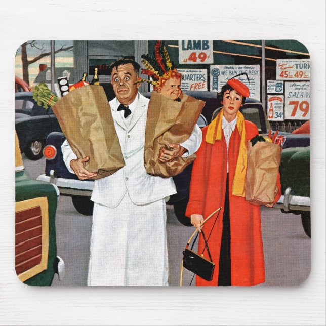 Mousepad Cheio do saco do problema (Frente)